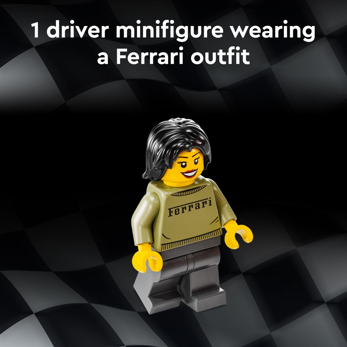 Toy Car Model Building Set with Driver Minifigure O239391