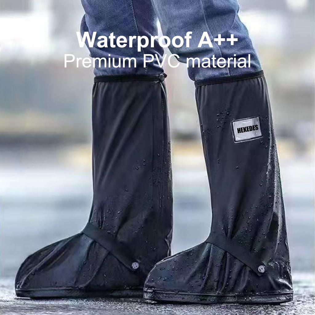 Waterproof Reusable Foldable Shoe Covers with Zipper Y22000