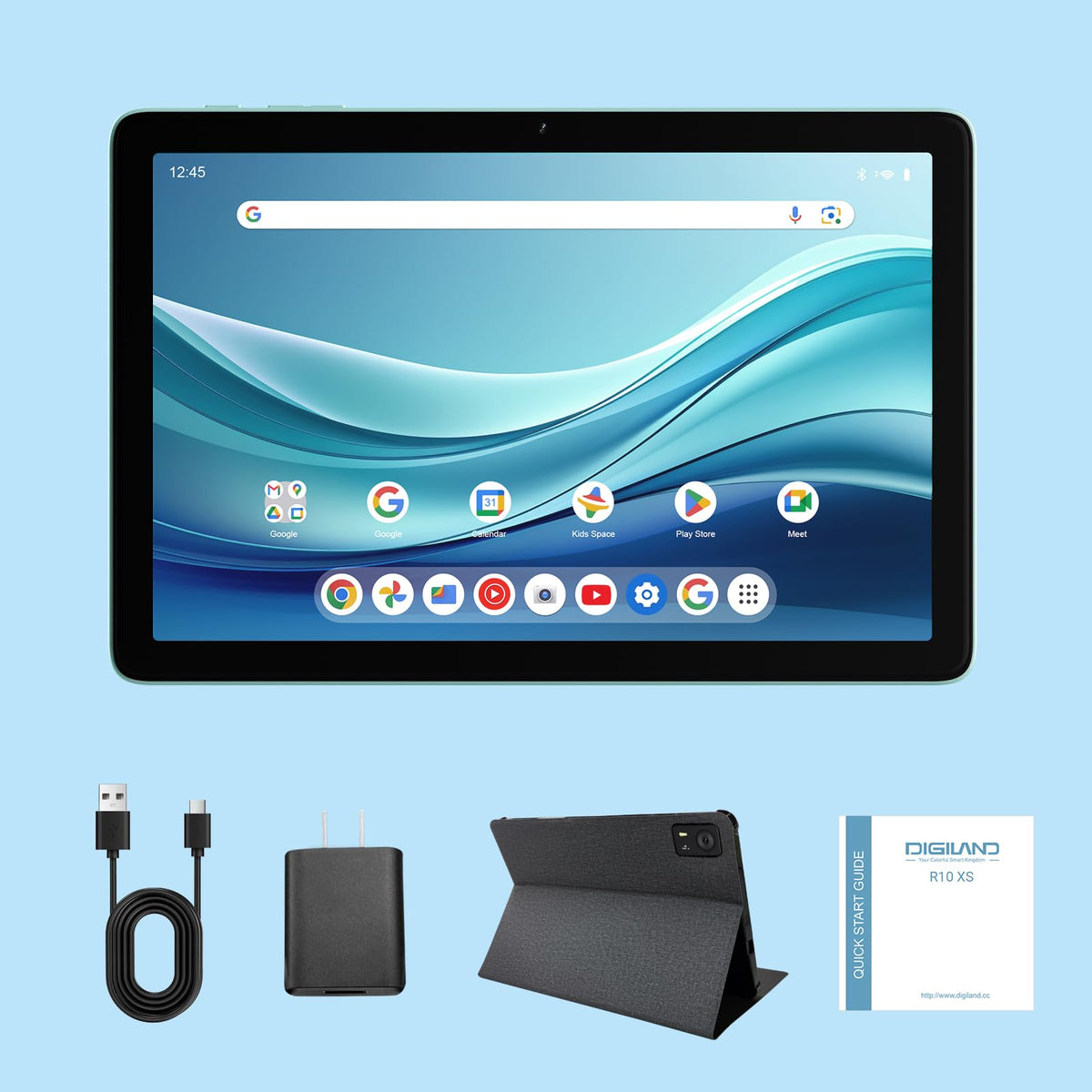 10.1" Android Tablet with Octa-core Processor 10GB RAM 64 GB ROM G655417