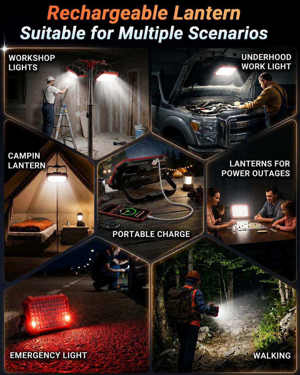 Portable LED Work Light P821385