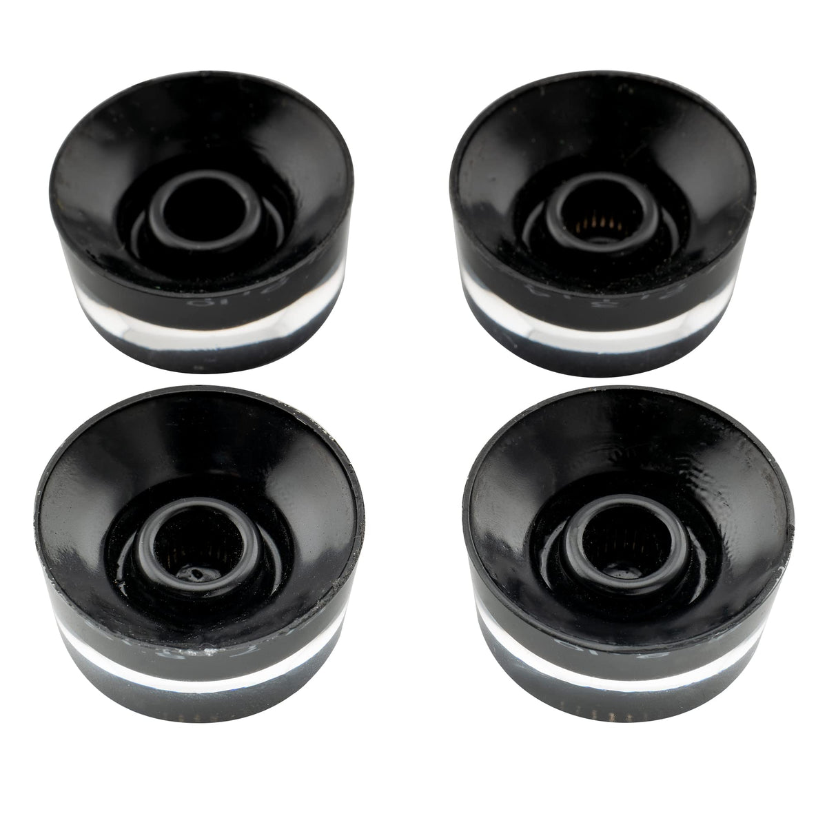 Black 4Pcs Guitar Knobs L348198