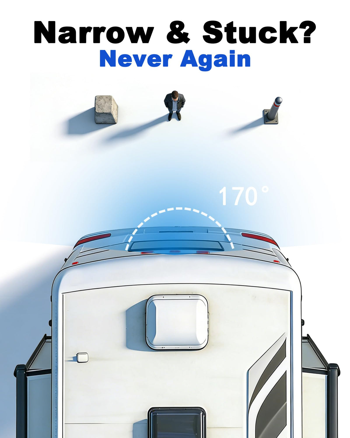 1080P Magnetic Wireless Backup Camera E259