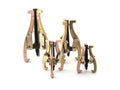 3 Jaw Gear Puller Set 4pc Heavy Duty Heat Treated Q9327