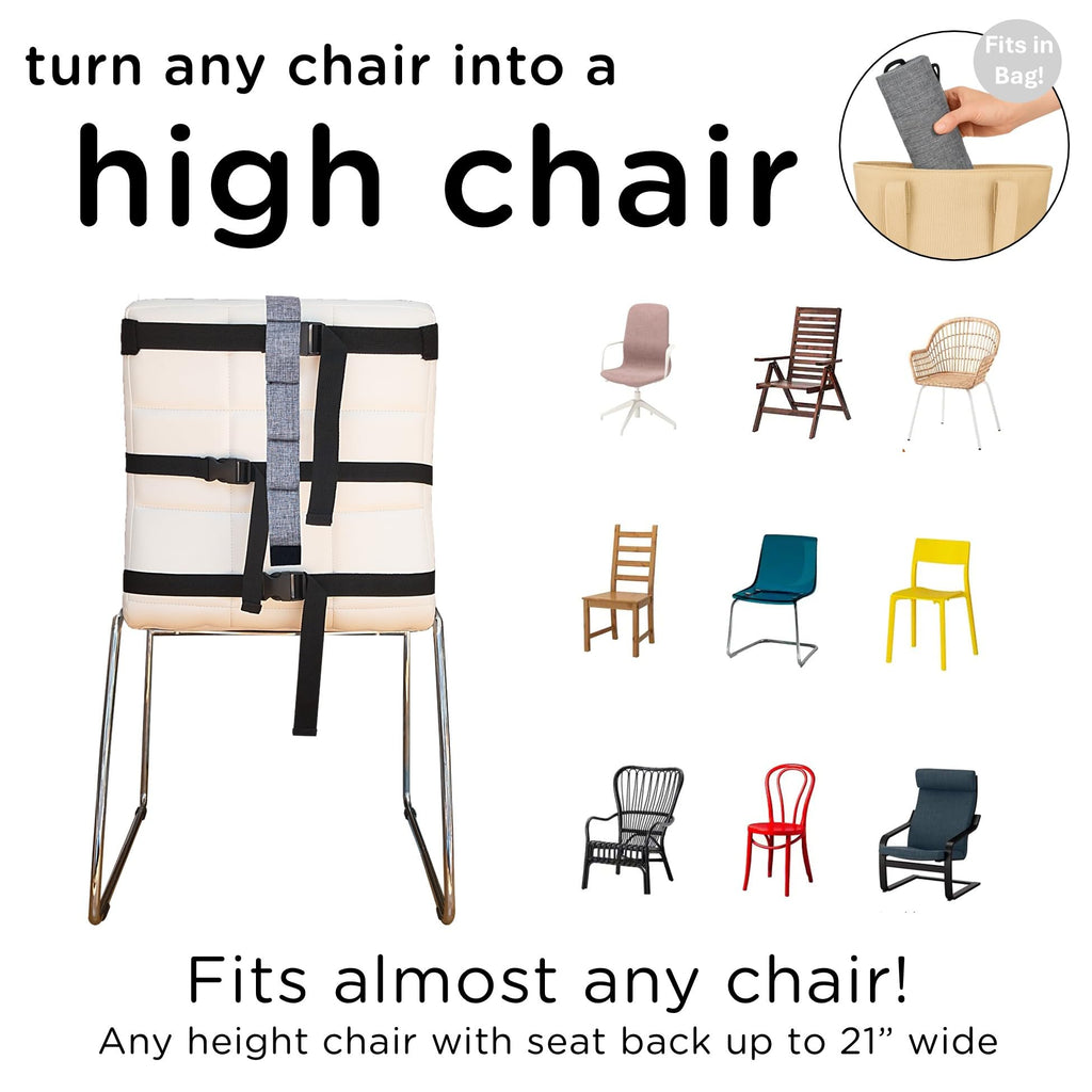 Compact Travel High Chair Portable Baby Harness Seat K843964
