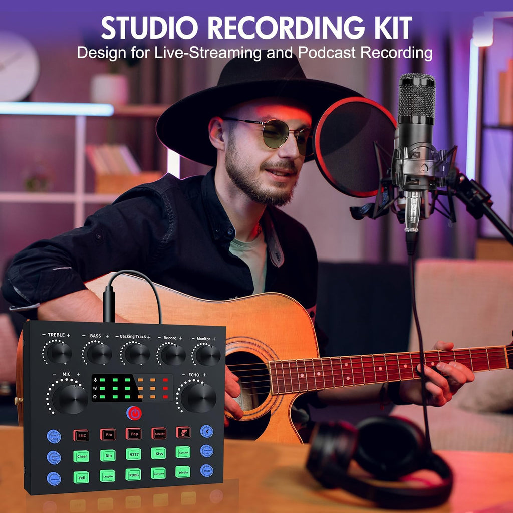 Podcast Equipment Bundle with Voice Changer P2465