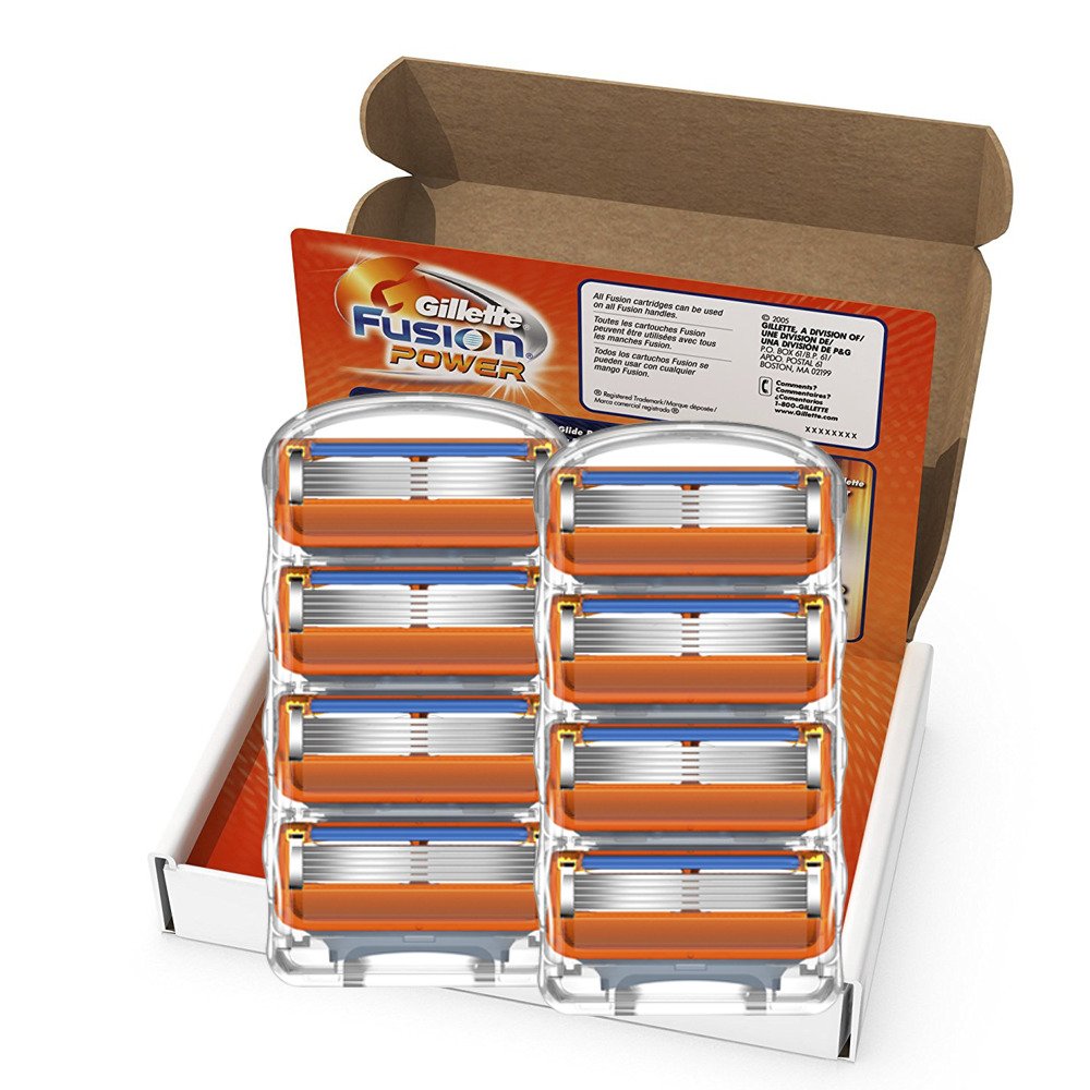Men's Razor Blade Refills, 8 Count Q909