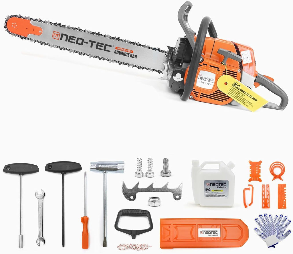 72cc Gas Powered Chainsaw with 24 inch Bar Chain C63154
