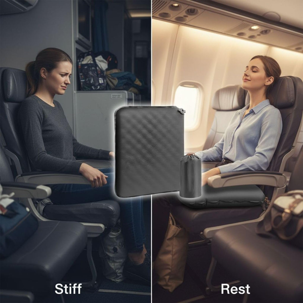 2 Pcs Inflatable Seat Cushion M484