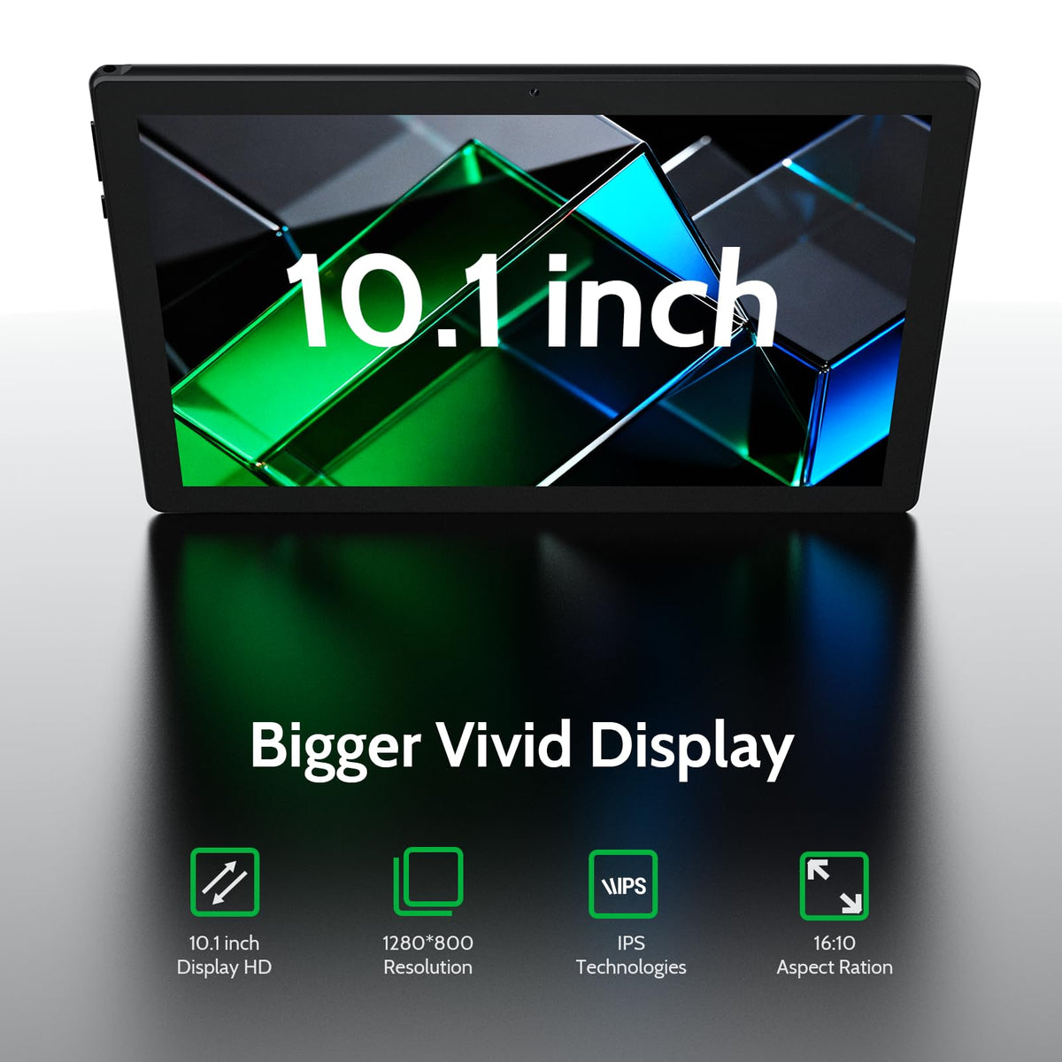 Black 10.1" Android Tablet with 6GB RAM 64GB ROM X4799