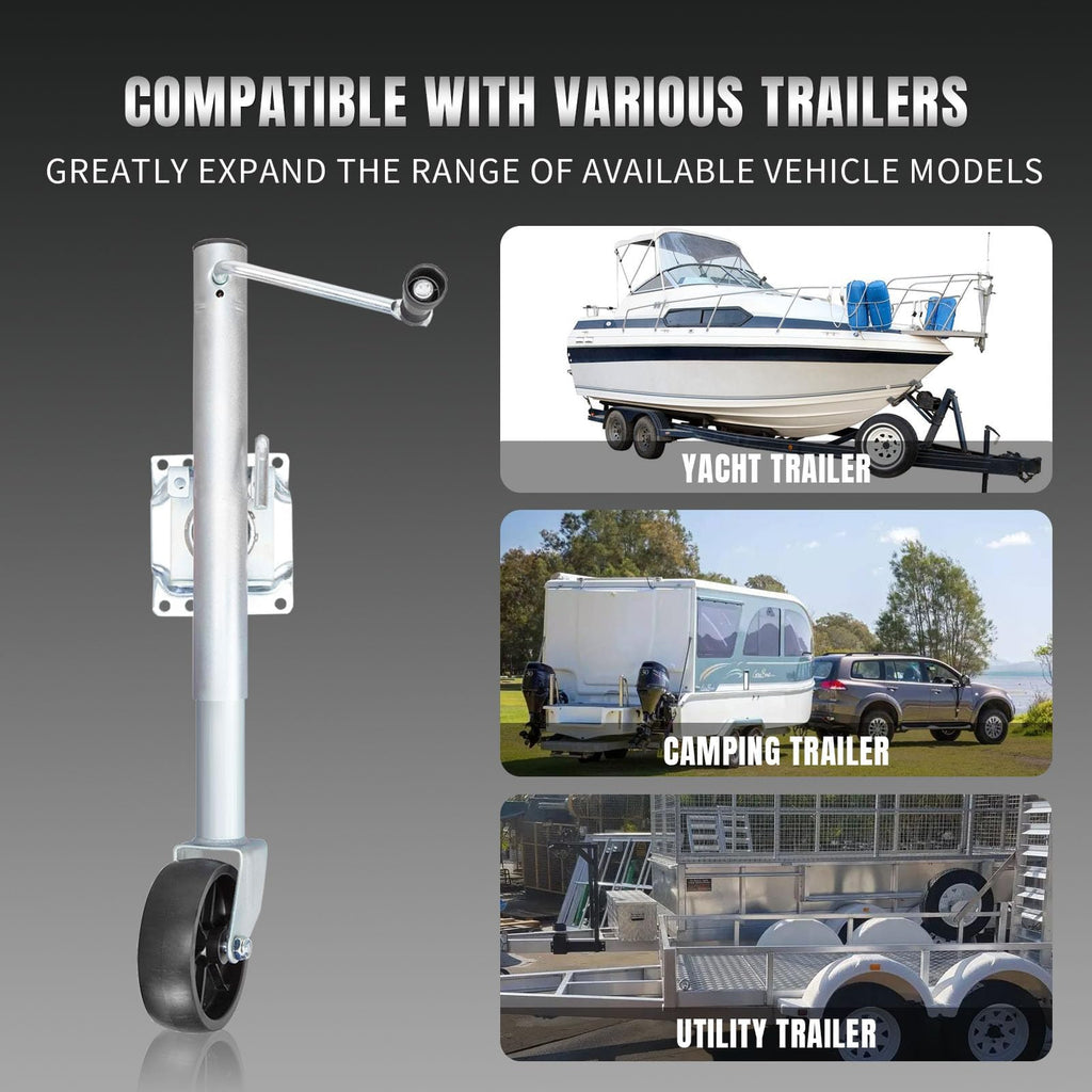 1000 lbs Trailer Jack with Wheel C5508