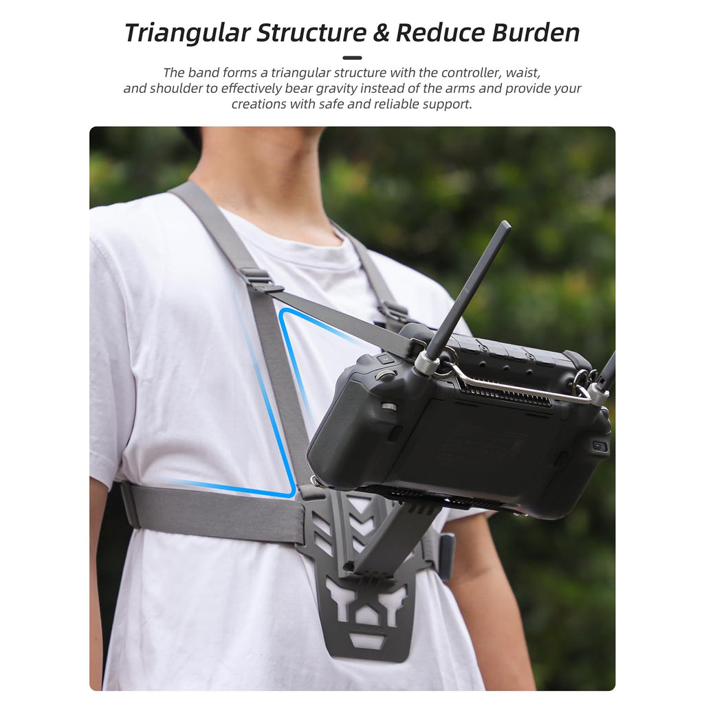Handsfree Remote Control Chest Mount Straps S809793