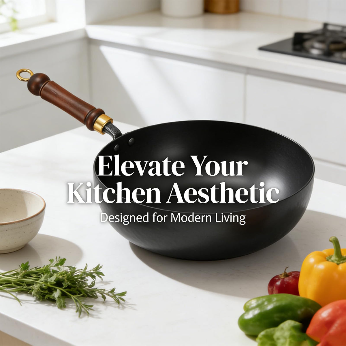 Cast Iron Skillet with Glass Lid B382994