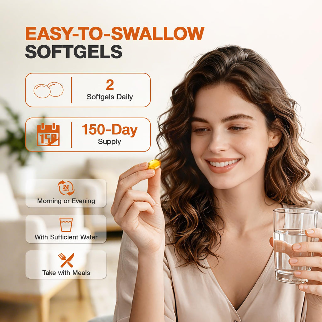 Odorless Garlic Capsules 10,000mg 300 Softgels P31198