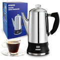 12 Cup Stainless Steel Electric Coffee Percolator R94550