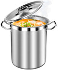 40 Quart Stainless Steel Stockpot with Lid H521