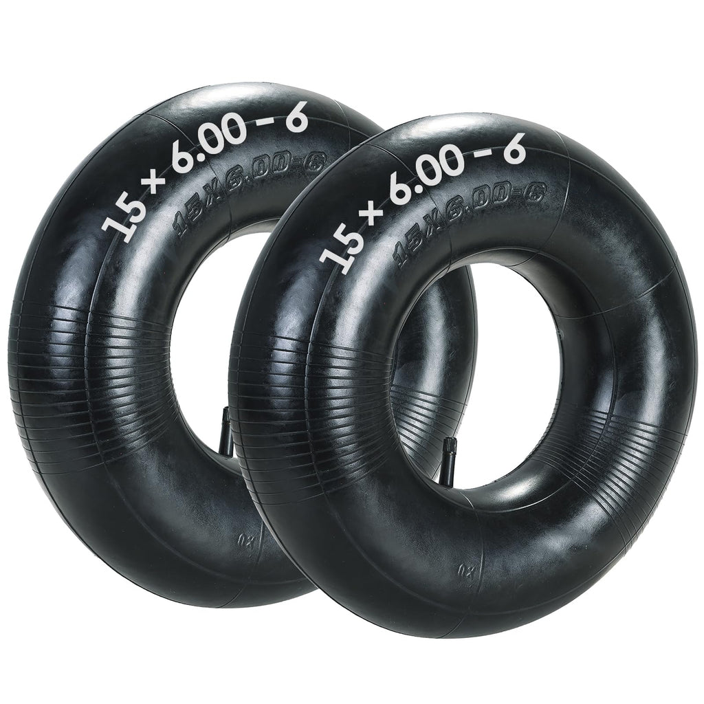 2 Pack 15 x 6.00-6" Inner Tubes with TR-13 Valve Stem X23913