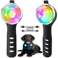 2-Pack Rechargeable Dog Collar Lights Q305