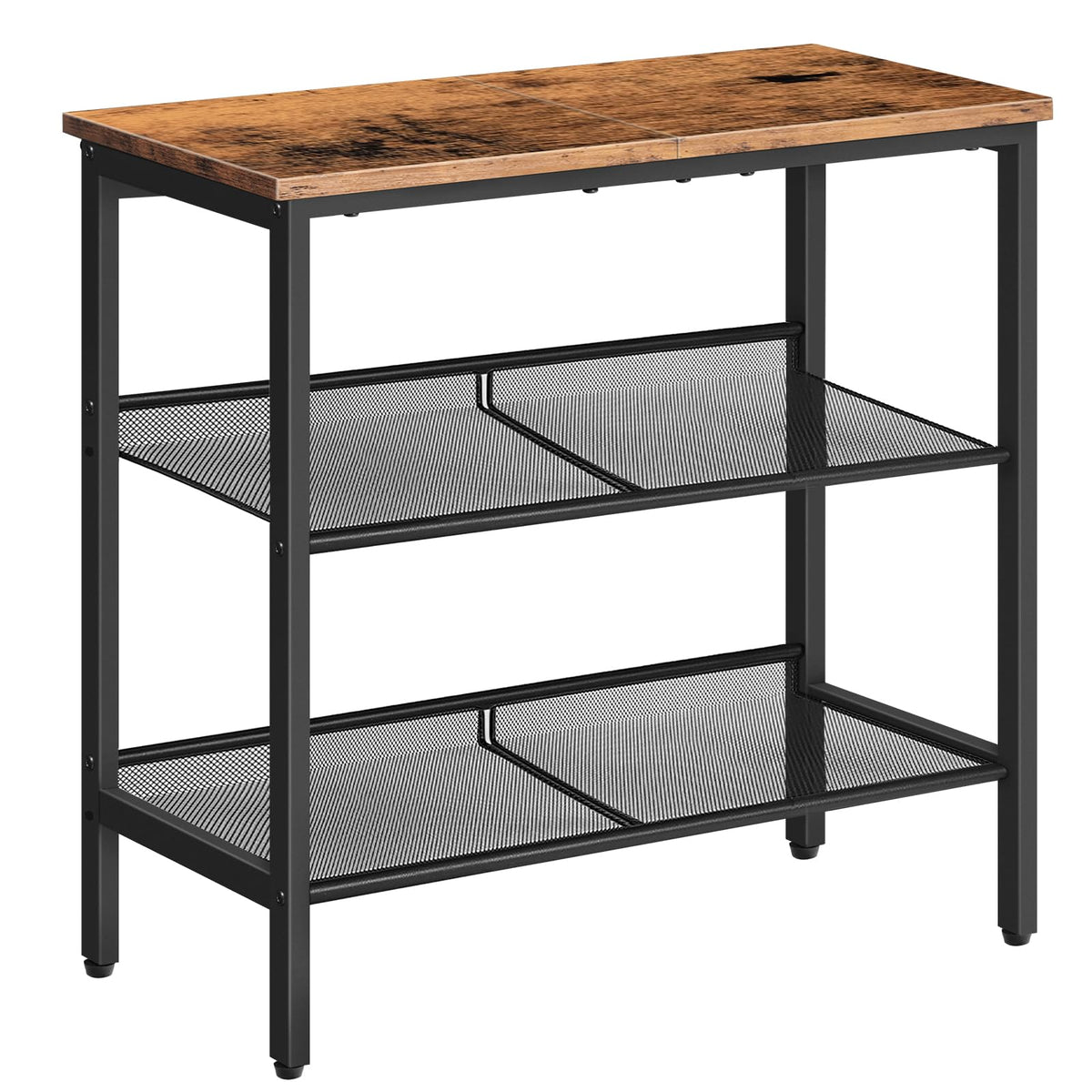 3-Tier Narrow End Table with Adjustable Shelves H961566