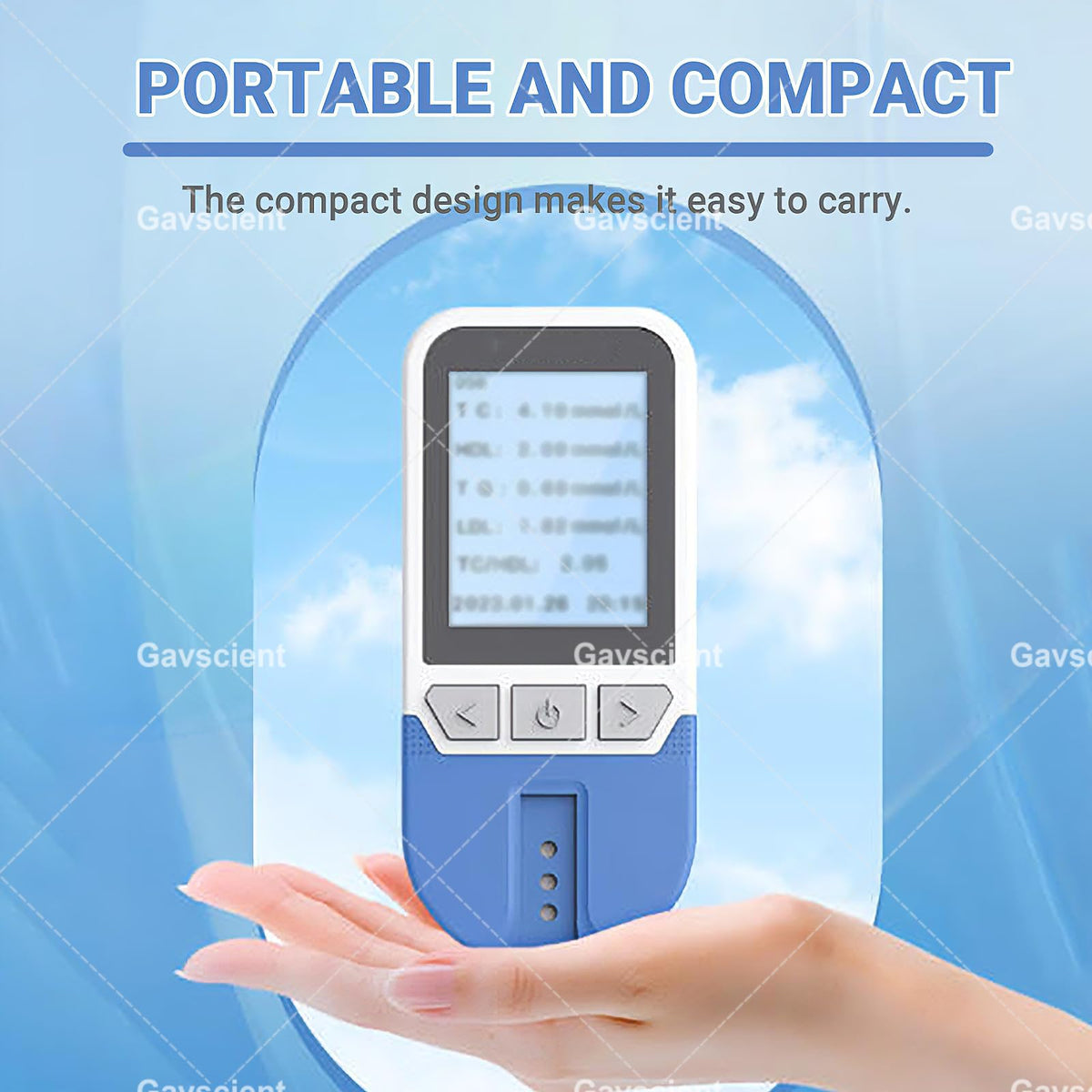 5 in 1 Lipid Test Meter Cholesterol Monitor Kit with 25 Strips N78781