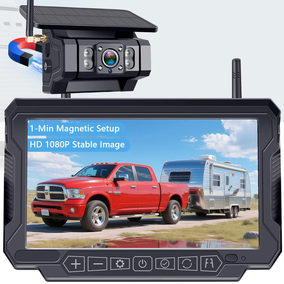 1080P Magnetic Wireless Backup Camera E259