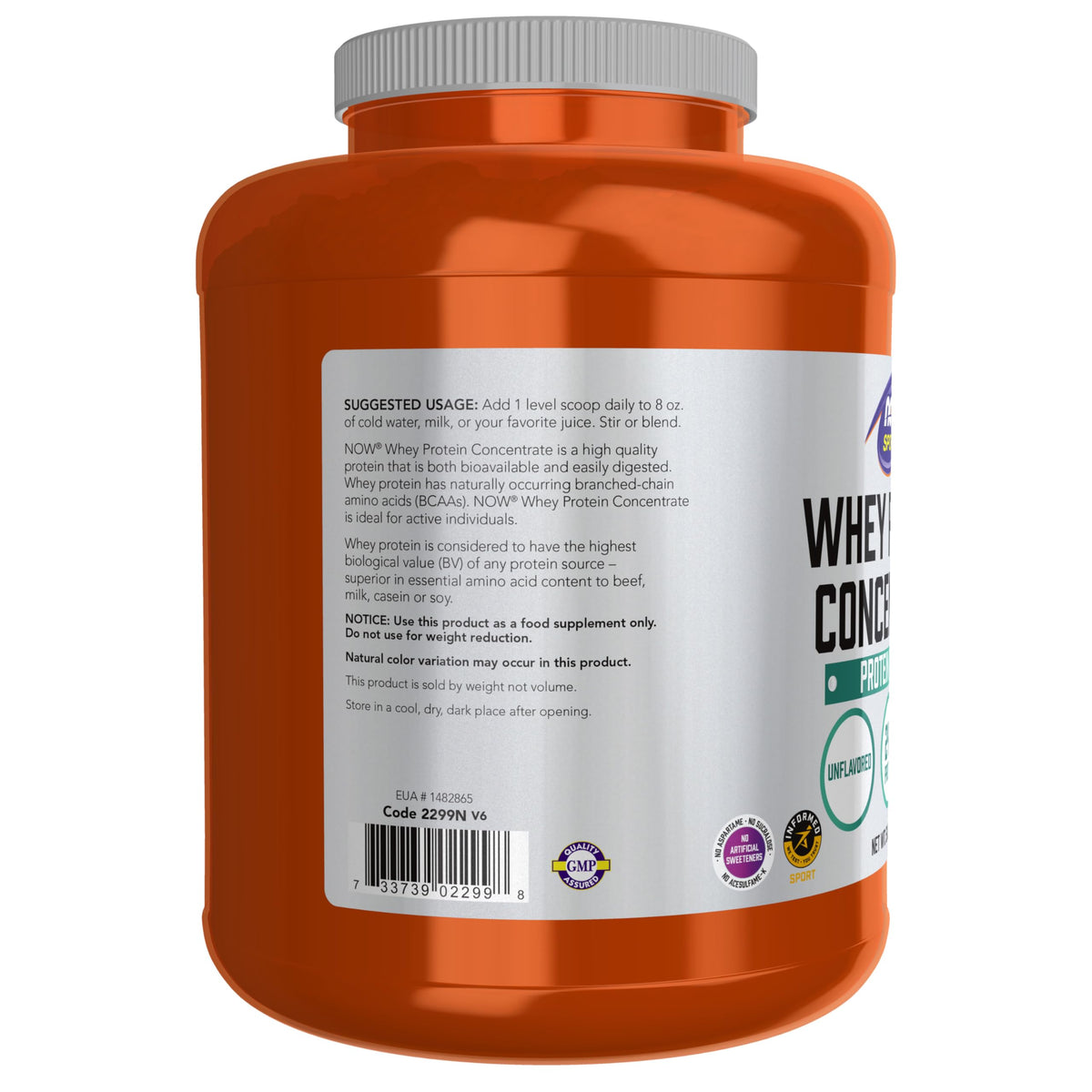 Whey Protein Concentrate Powder 5 lbs P79937