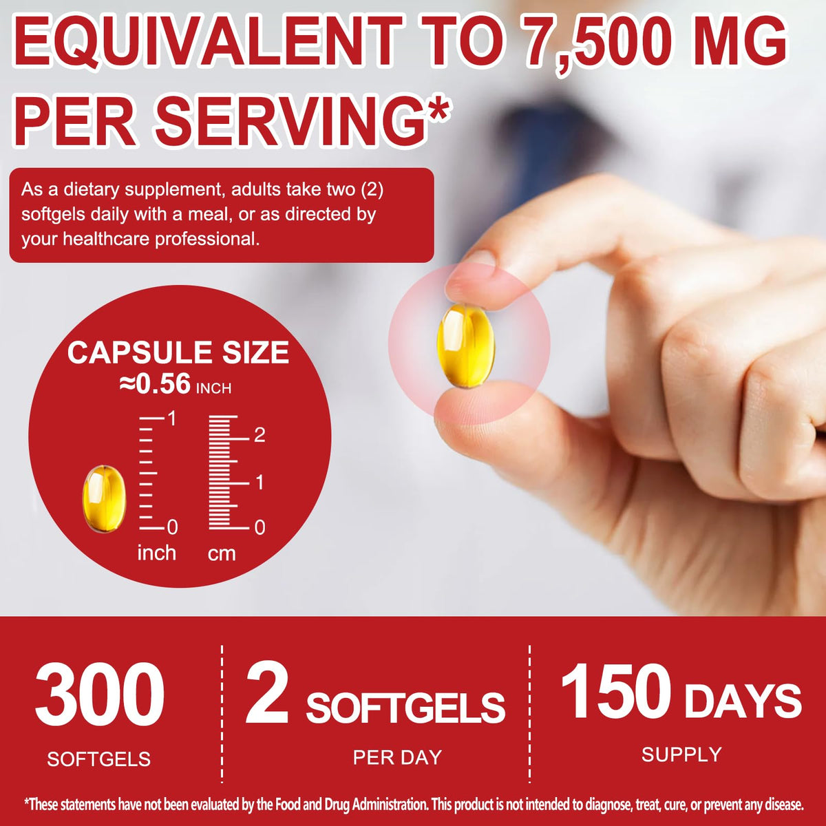 Aged Garlic Extract Capsules 7,500mg L3745