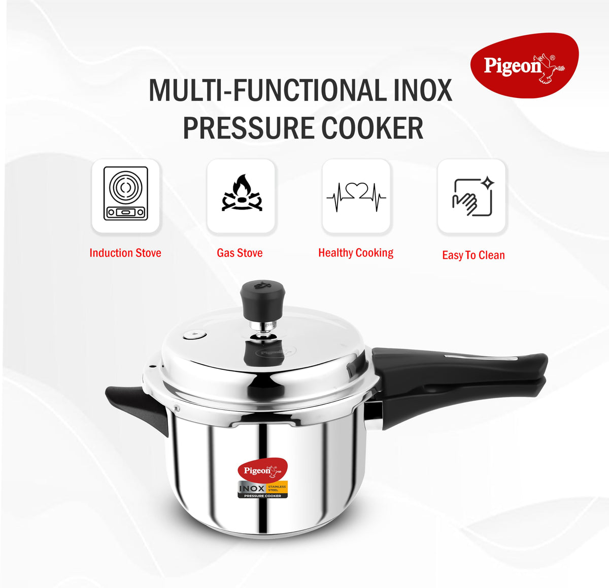 3 Quart Stainless Steel Pressure Cooker D760