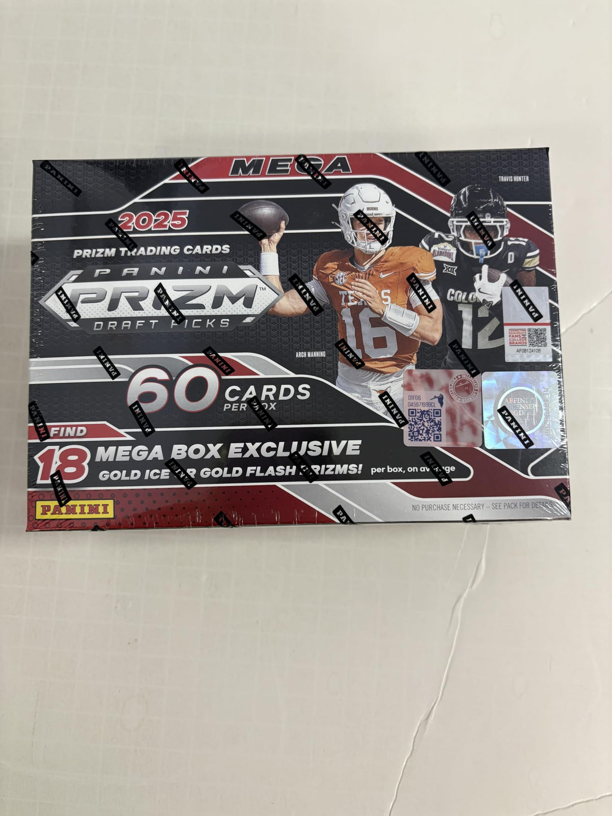 College Football Trading Cards Mega Box D48037