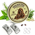 Flea and Tick Pendant for Dogs with 2 Silicone Buckles 4 Refills T527348