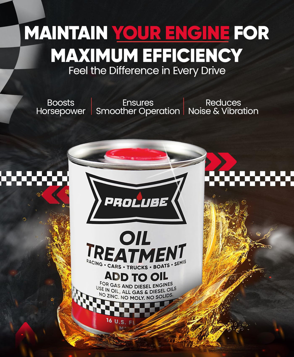 16oz Engine Oil Additive R4323