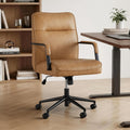 Ergonomic Faux Leather Office Chair with Lumbar Support A1787