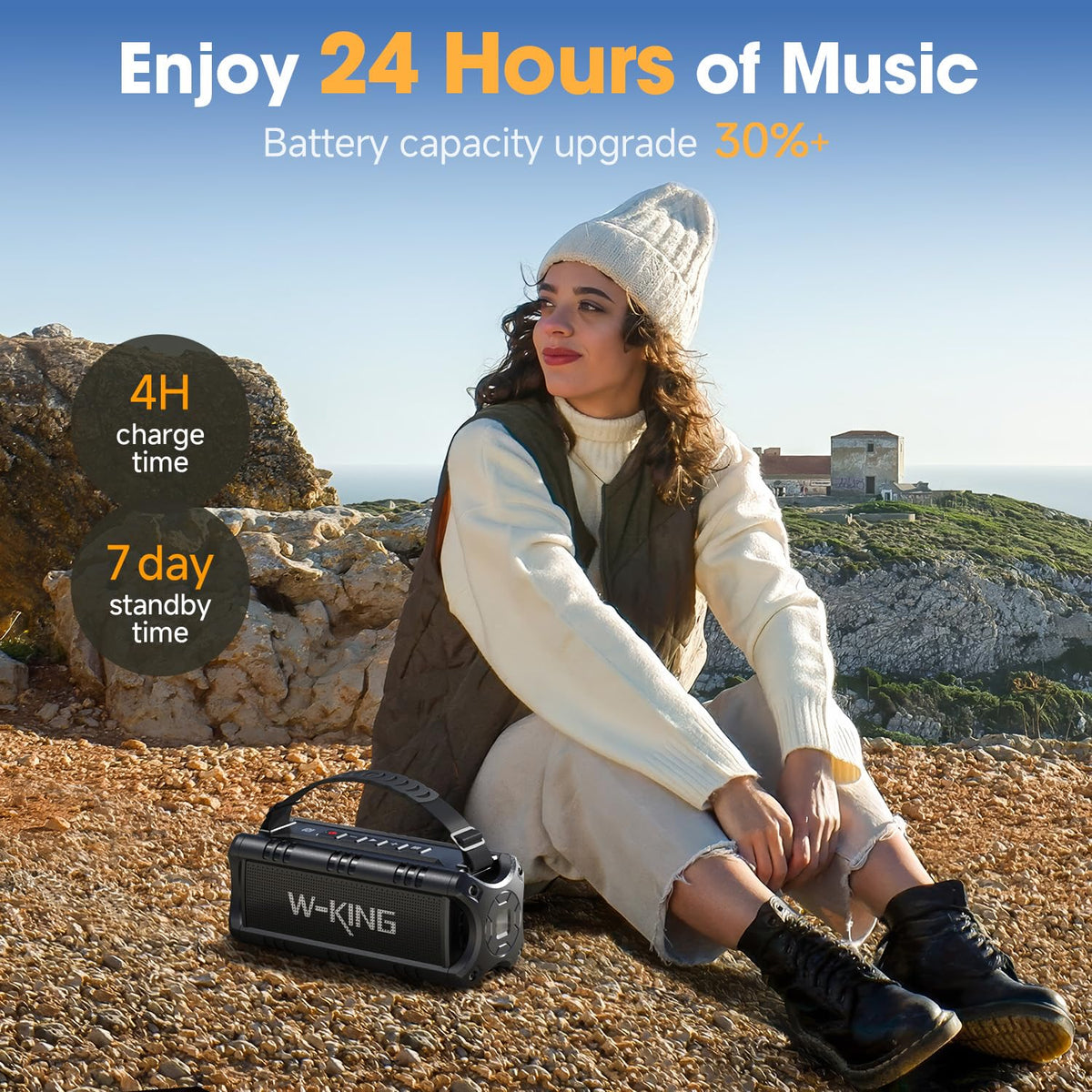 Portable Bluetooth Speaker 60W Waterproof H276