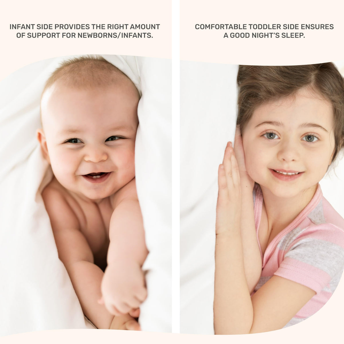 Baby Crib Mattress, Reversible, Waterproof Cover, 52" x 28" x 5" O194