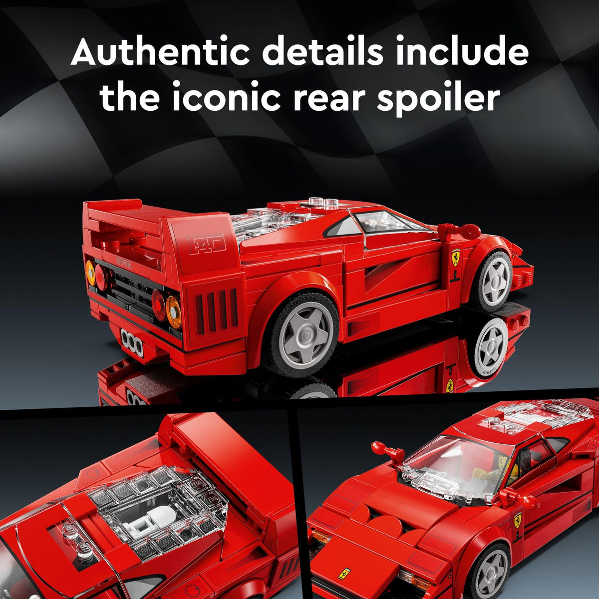 Toy Car Model Building Set with Driver Minifigure O239391