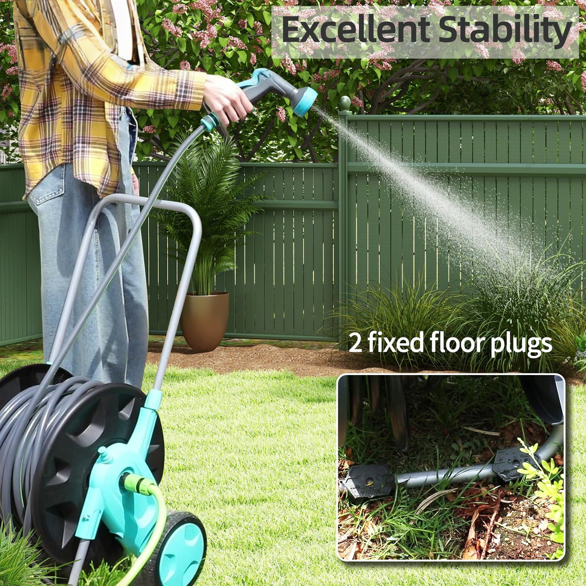 Garden Hose Reel Cart U34143