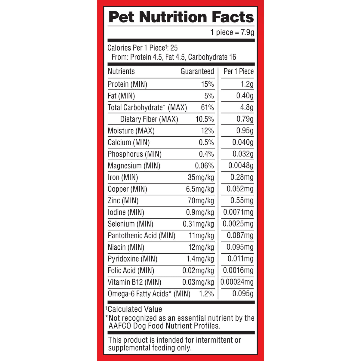 Peanut Butter Flavor Small Dog Treats 7 Lb L30215