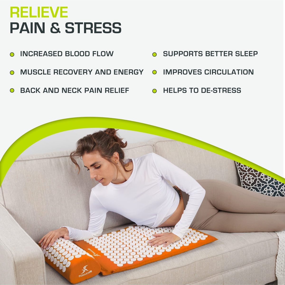 Acupressure Mat and Pillow Set W58147