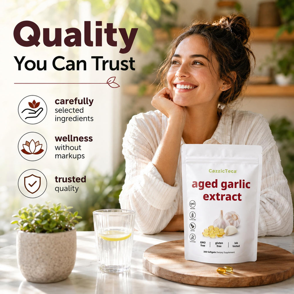 Odorless Organic Garlic Extract 7500mg 300 Softgels Q282