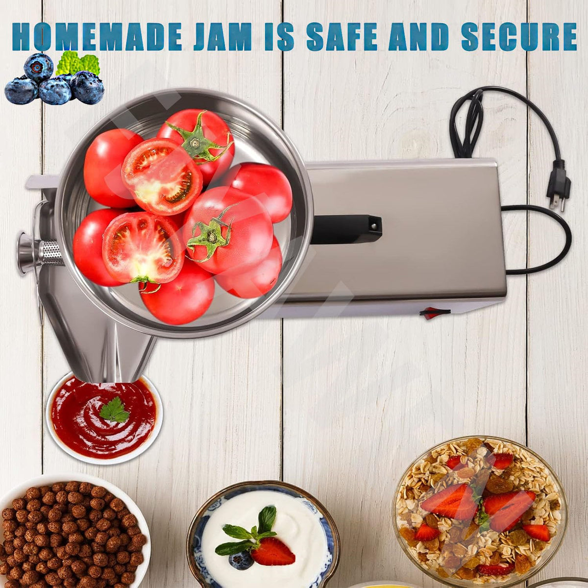 450w Stainless Steel Electric Tomato Strainer Machine D327772