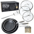 8/10/12" Stainless Steel Nonstick Pan Set A92203
