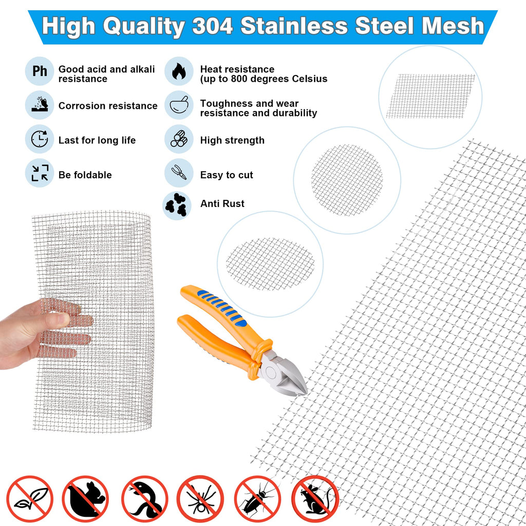 2Pack 5 Mesh 11 X 14.2 inch Crimped Mesh Screen B77048