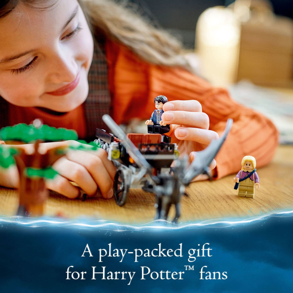 Building Toy Set with 2 Winged Horse Figures and Minifigure N51388