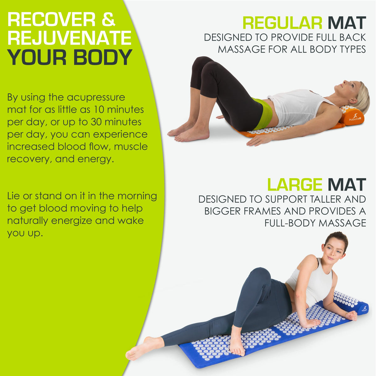 Acupressure Mat and Pillow Set W58147