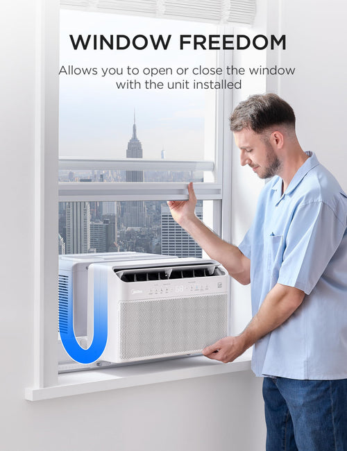 10,000 BTU Smart Inverter Window AC F3430