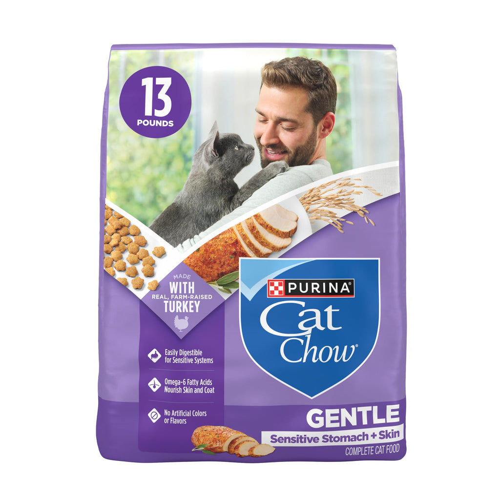 Sensitive Stomach & Skin Dry Cat Food 13 lb Bag W50036