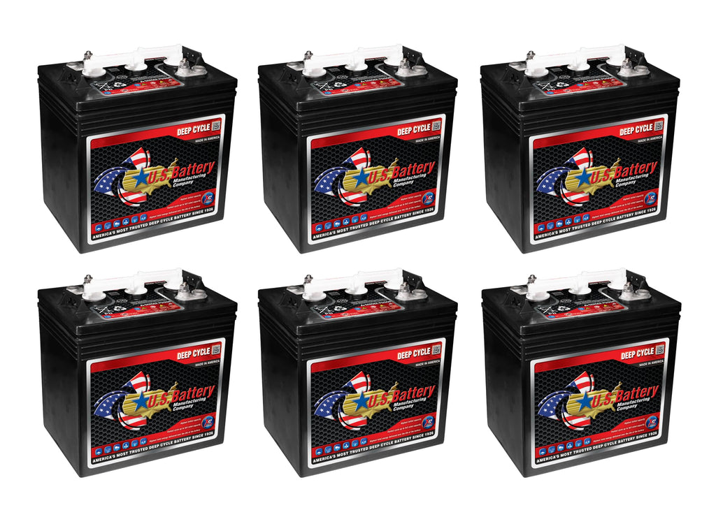 6V Deep Cycle Battery, Pack of 6 Z2674