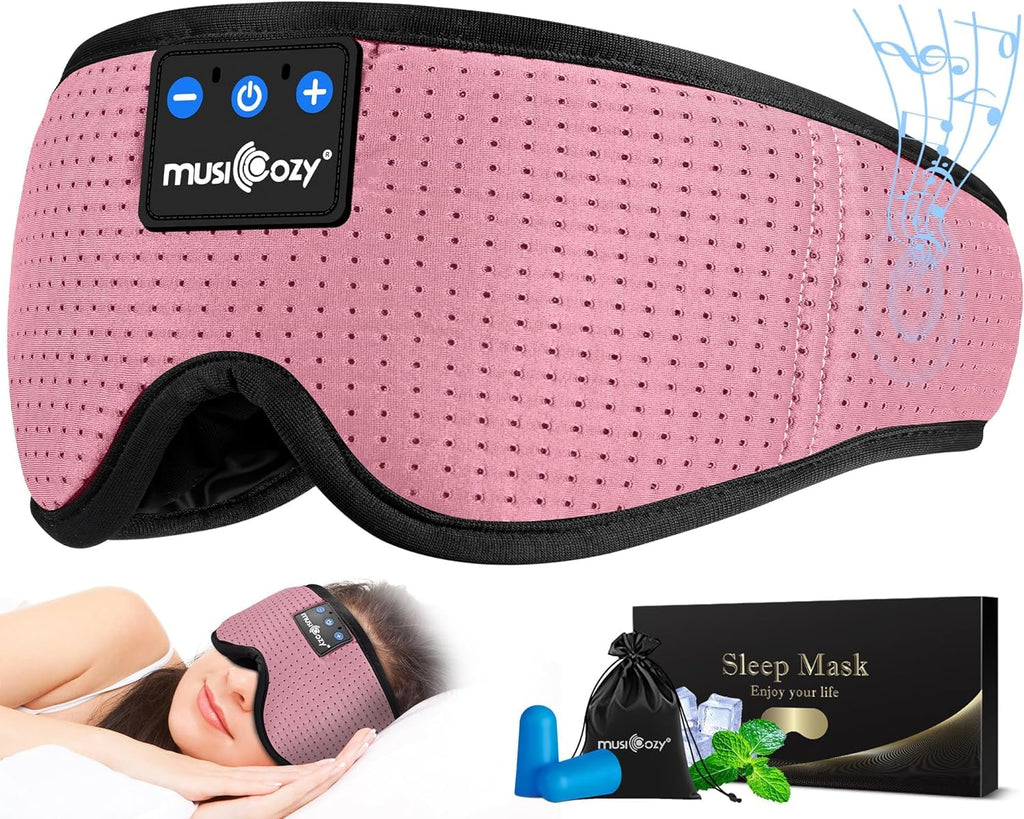Bluetooth Sleep Headphones Eye Mask Headband U673