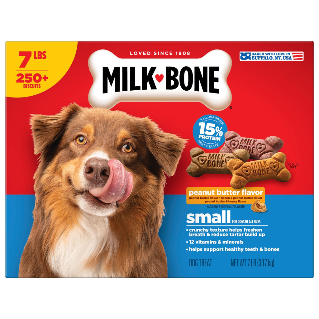 Peanut Butter Flavor Small Dog Treats 7 Lb L30215