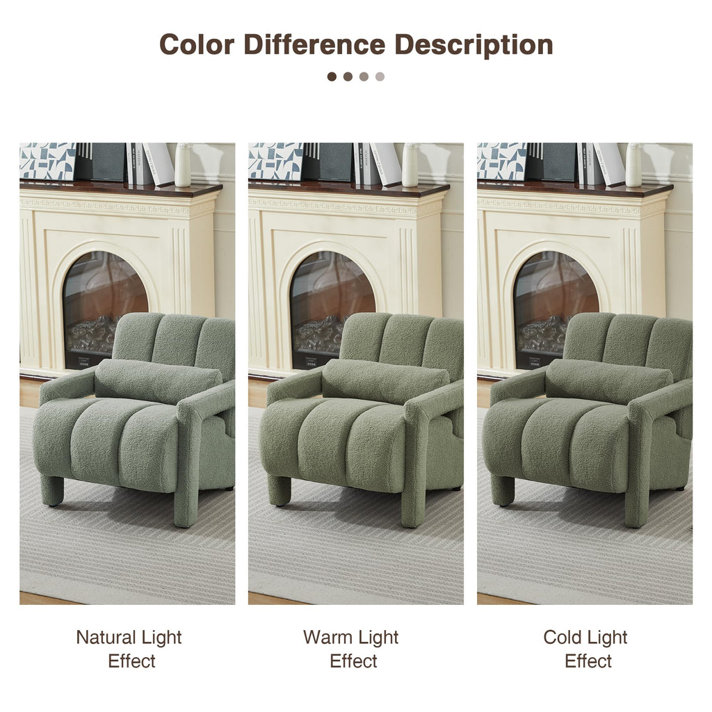 Green Accent Chair Set of 2 C3646