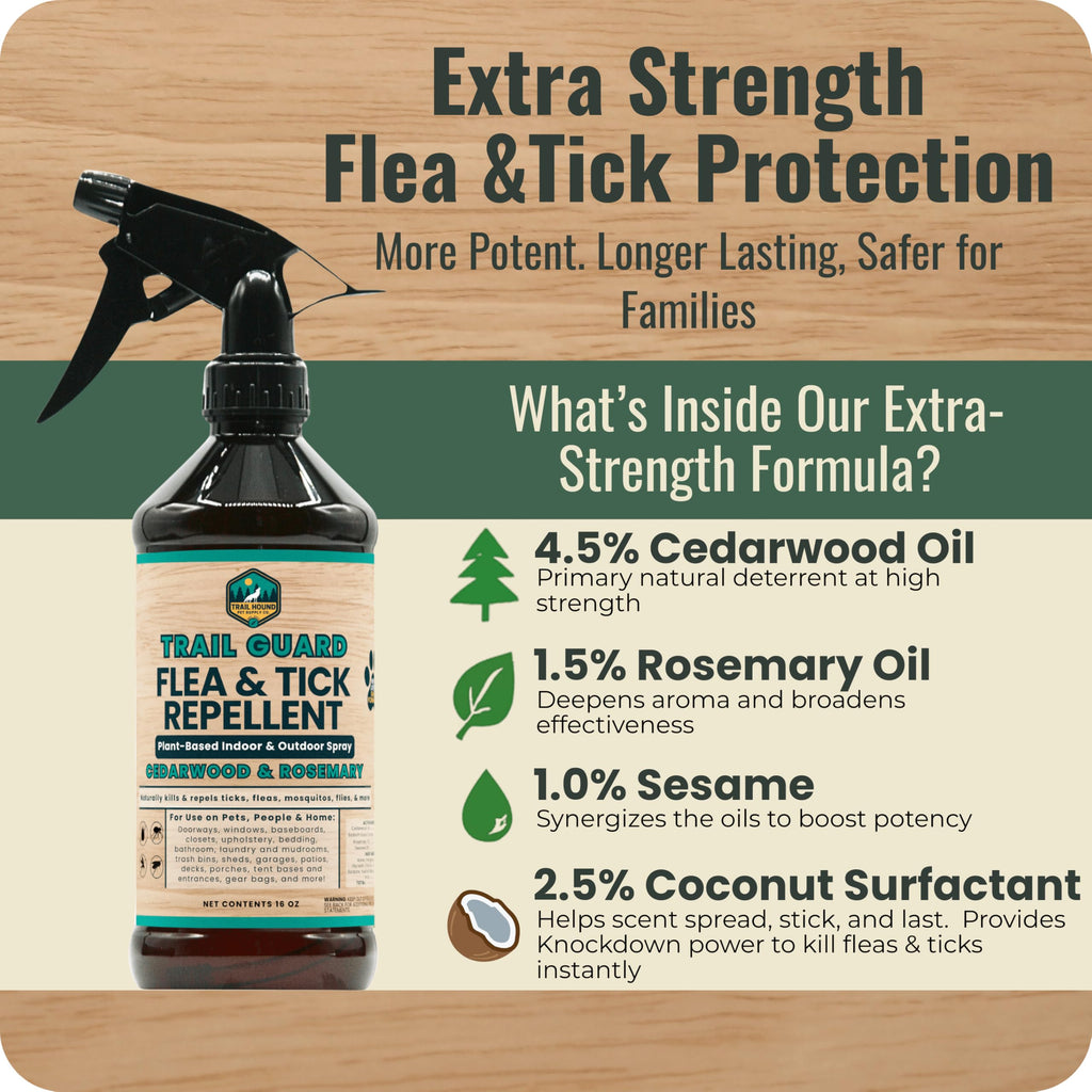 Natural Extra Strength Insect, Flea and Tick Spray 16oz P9339
